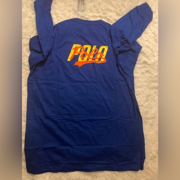 Polo Ralph Lauren Blue Long Sleeve Tshirt - Picture 2 of 7